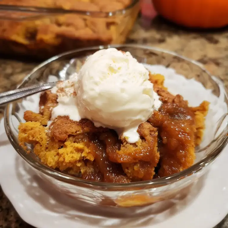 Pumpkin Cobbler Recipe