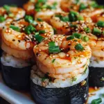 SPICY SHRIMP SUSHI STACKS