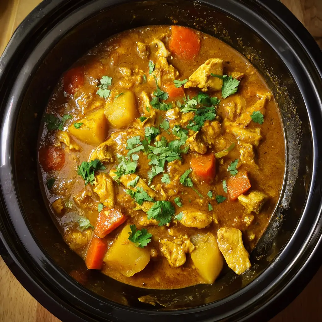 Slow Cooker Chicken Curry Recipe
