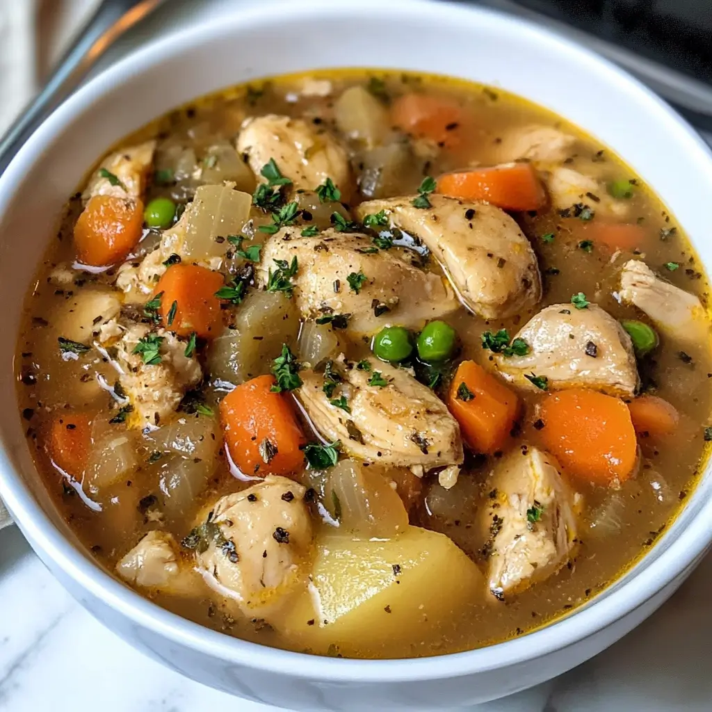 Slow Cooker Chicken Stew Recipe