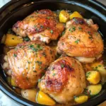 Slow Cooker Chicken Thighs