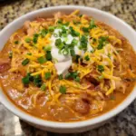 Slow Cooker Cream Cheese Crack Chicken Chili