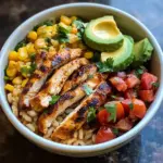 Southwest Chicken and Rice Bowl