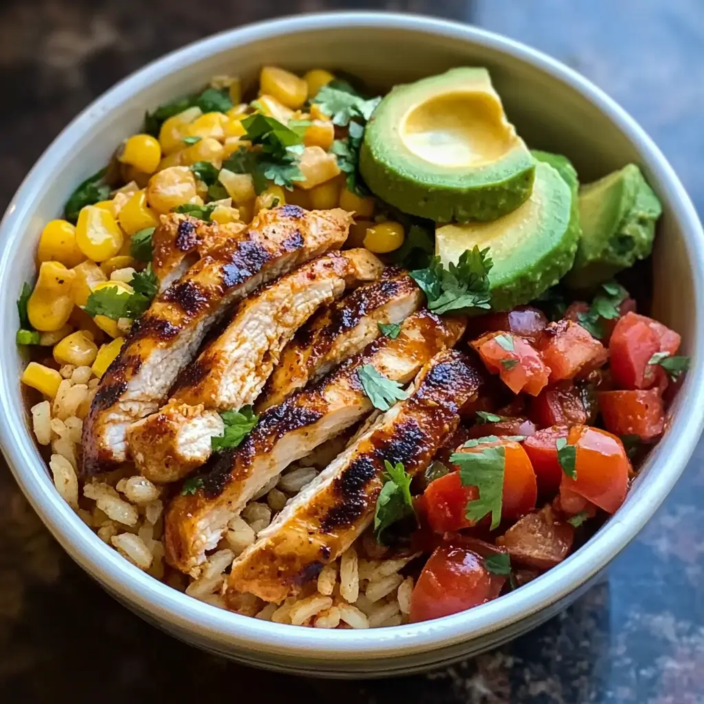 Southwest Chicken and Rice Bowl