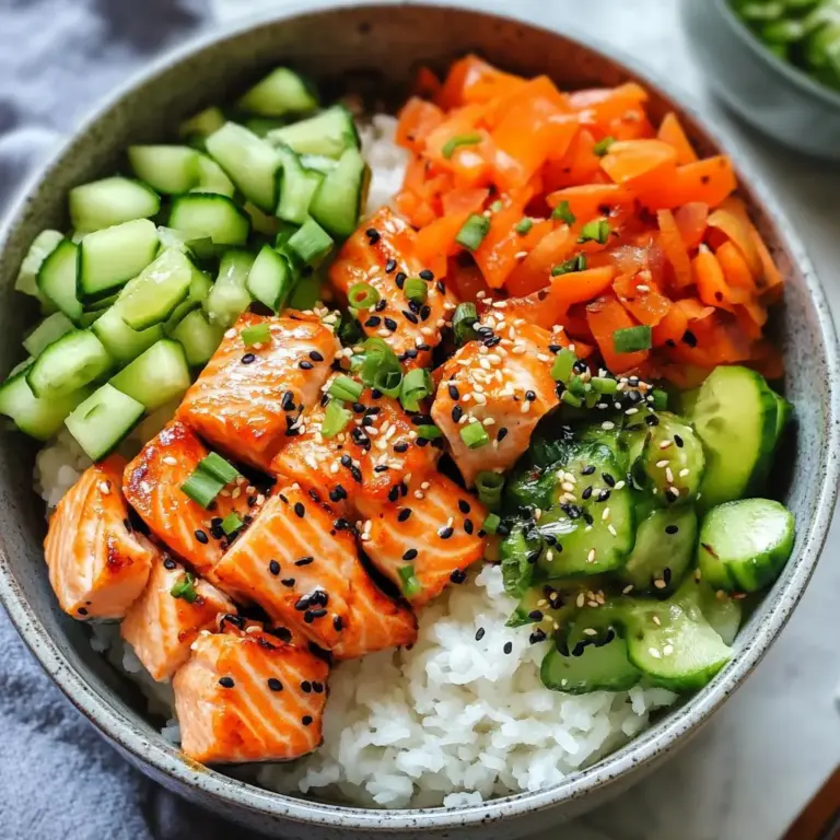Spicy Salmon Bowl