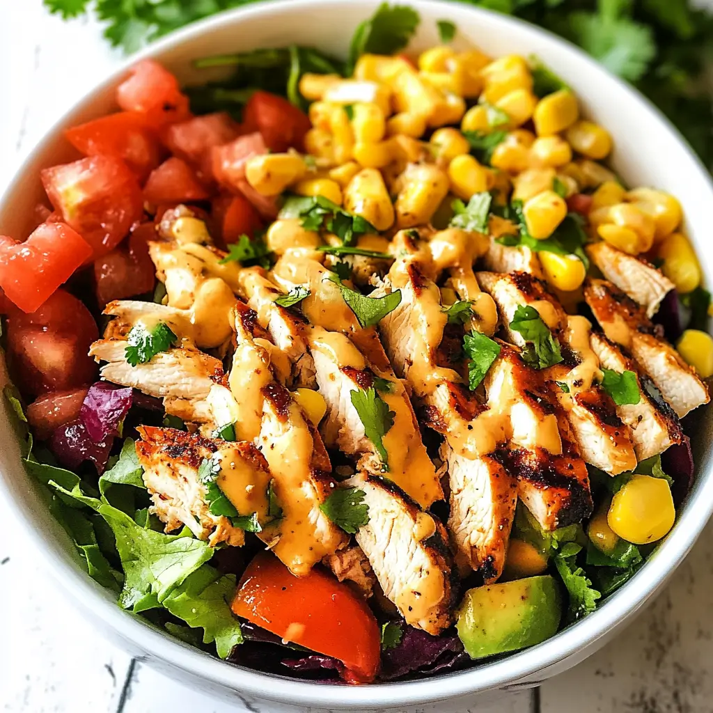 Tex-Mex Chicken Chopped Salad
