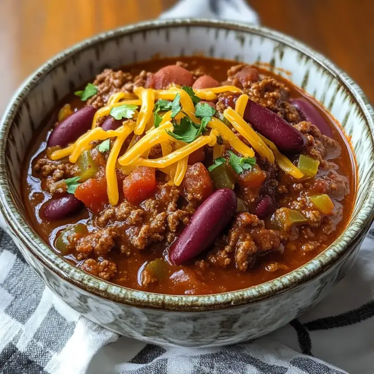 The Best Chili Recipe