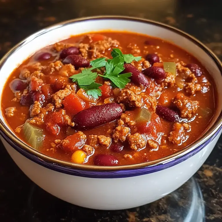 Turkey Chili Recipe