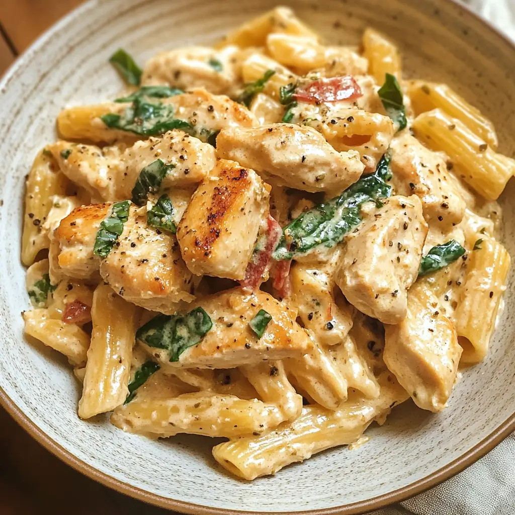 Tuscan Chicken Pasta