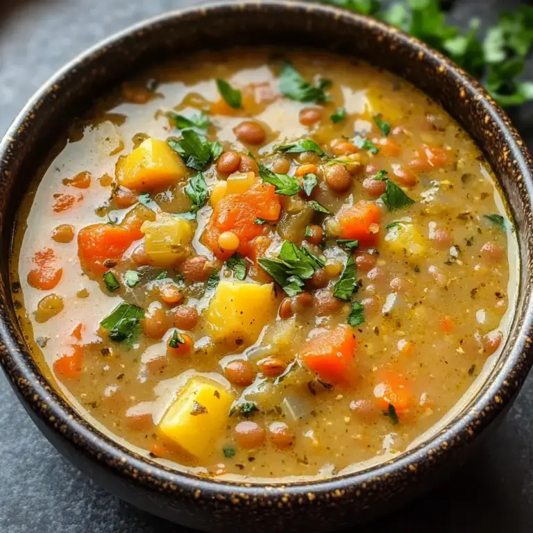 Vegetarian Lentil Soup