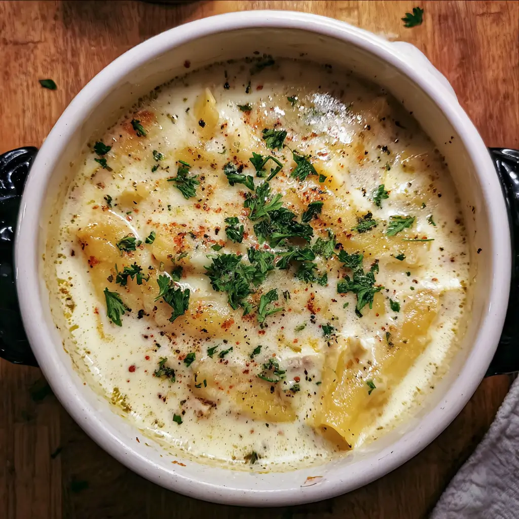 White Lasagna Soup
