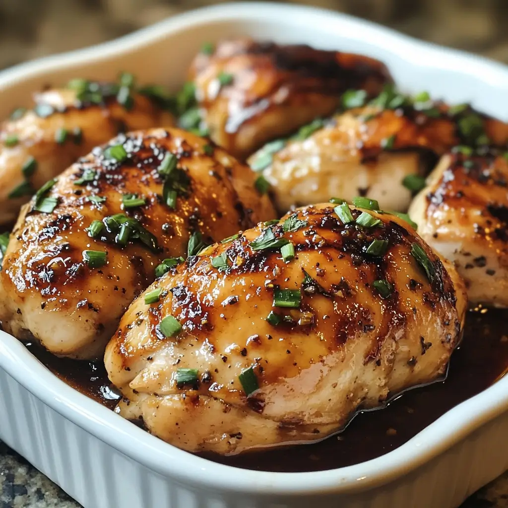 Balsamic Baked Chicken Breast