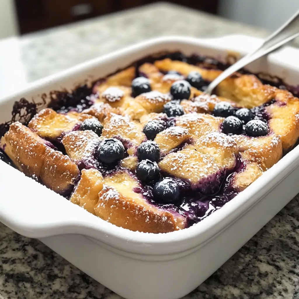 Blueberry Lemon French Toast Bake