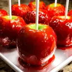 Candied Apples for Halloween