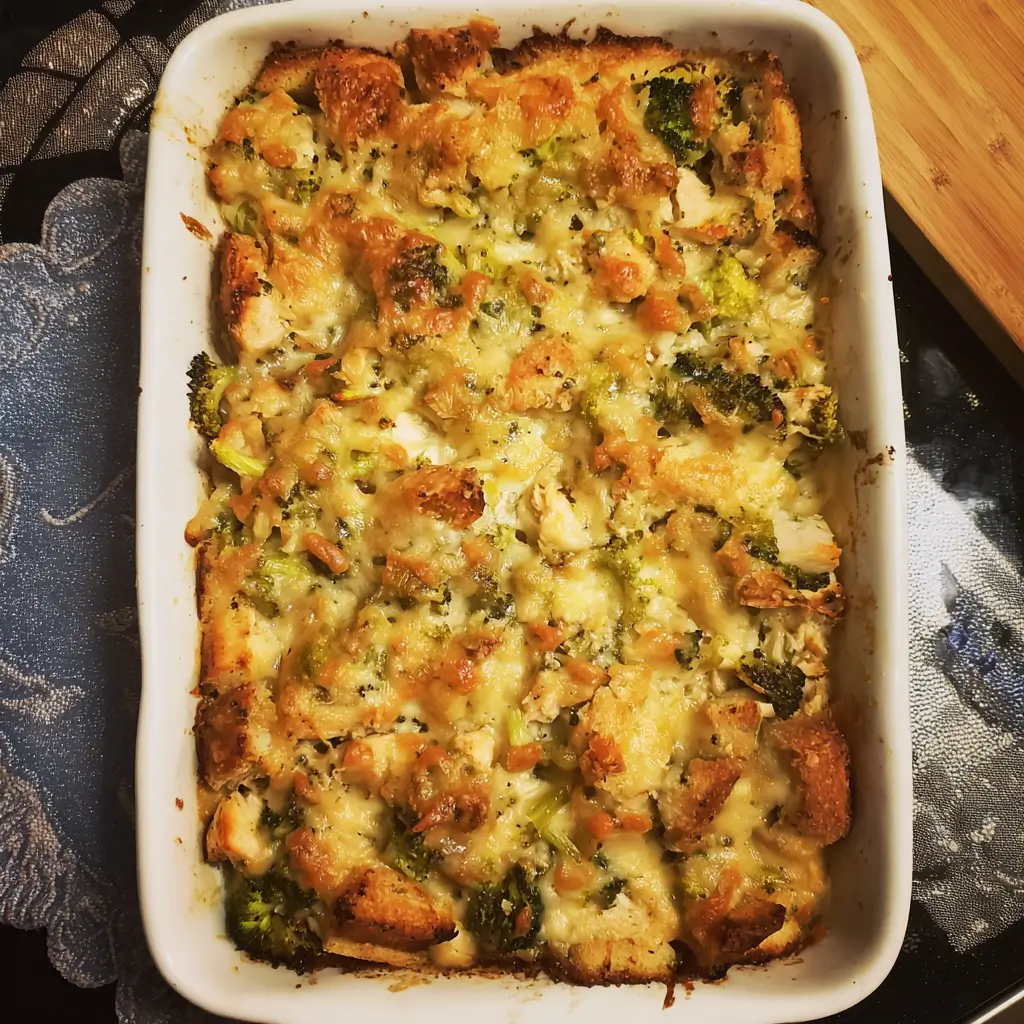 Chicken, Broccoli, and Potato Casserole