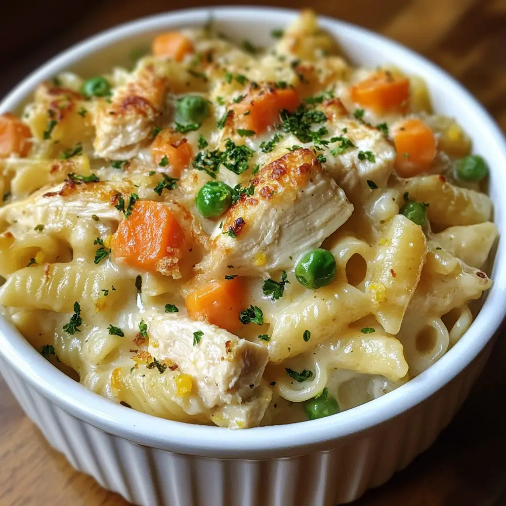 Chicken Pot Pie Pasta Recipe