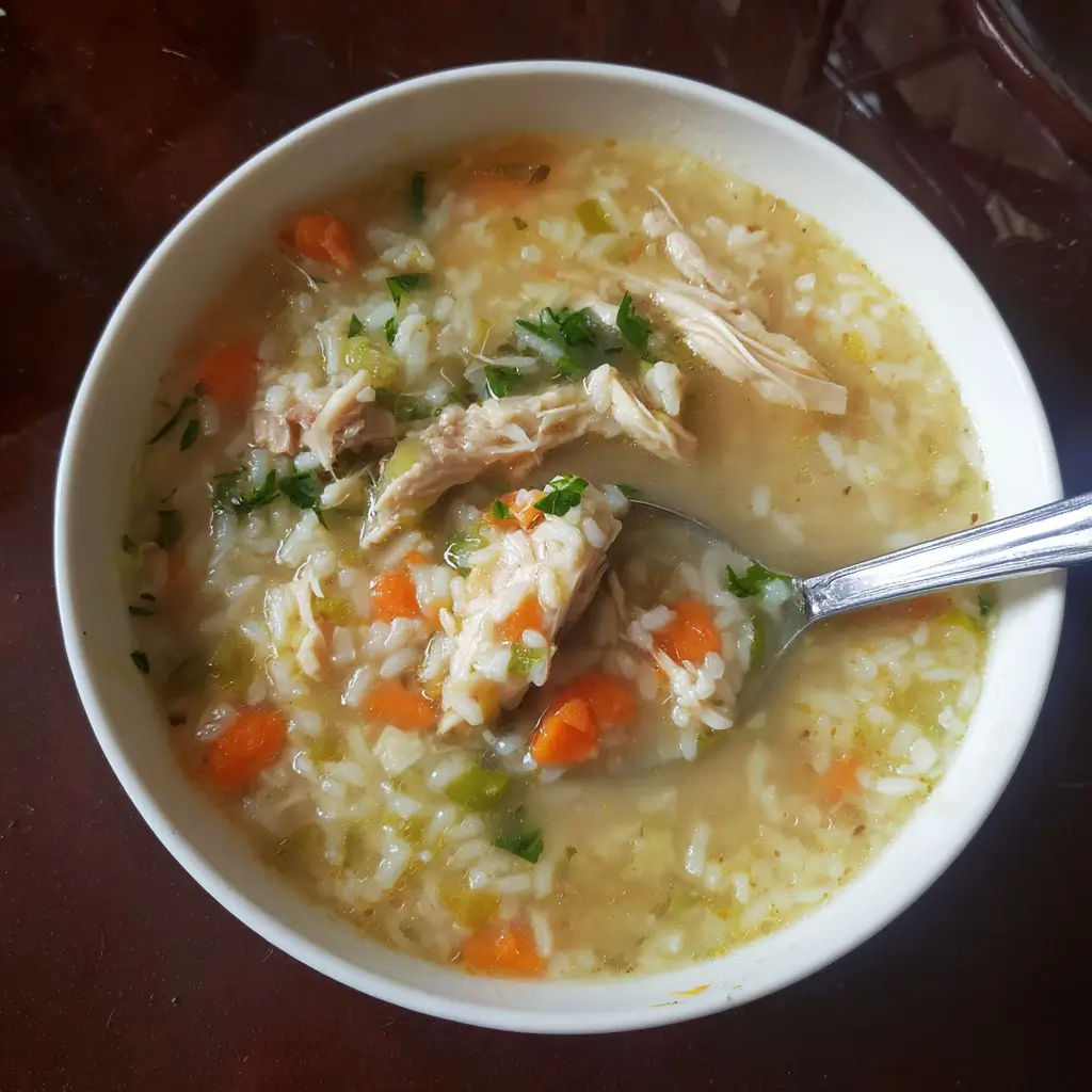 Chicken Rice Soup