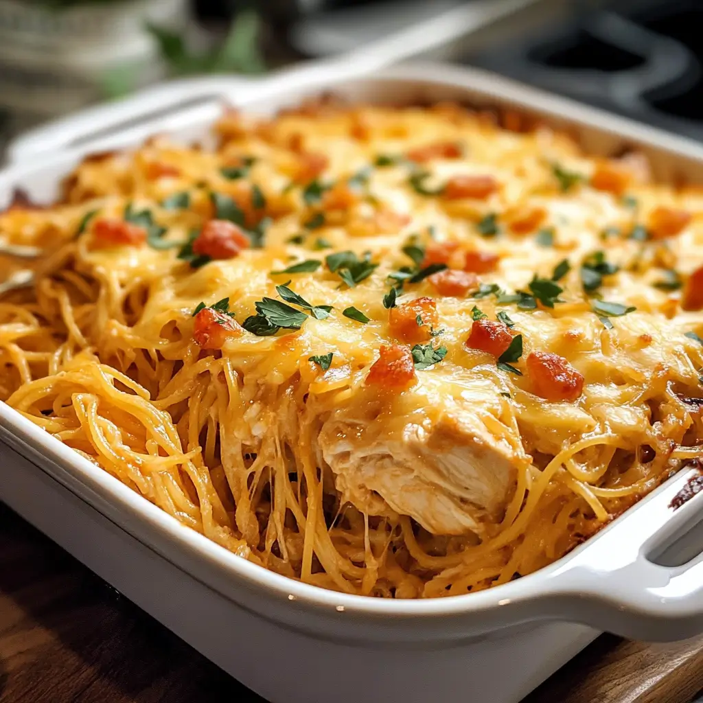 Chicken Spaghetti Casserole