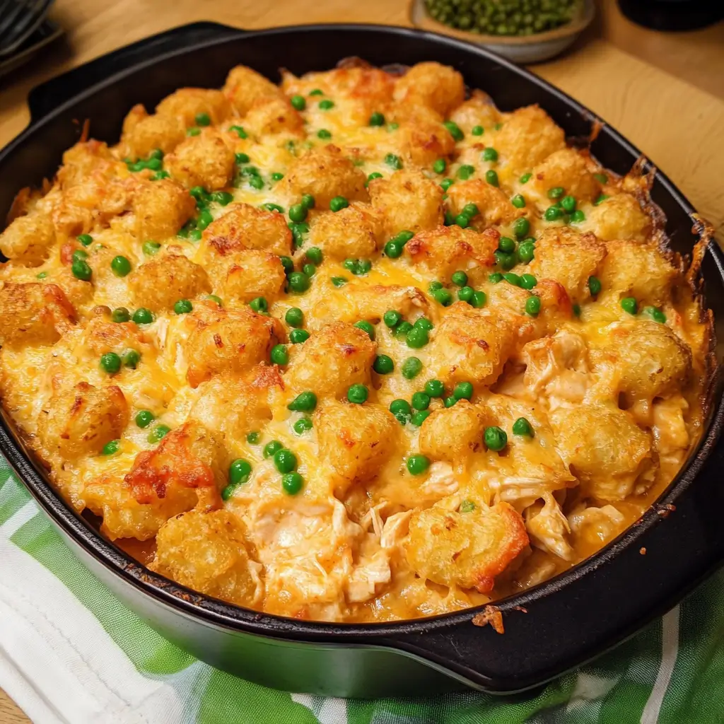 Chicken Tater Tot Casserole