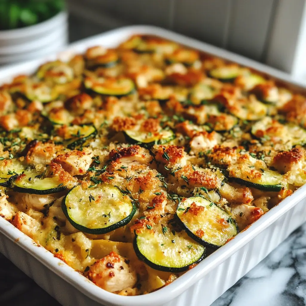 Chicken Zucchini Casserole