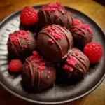 Chocolate Raspberry Truffles