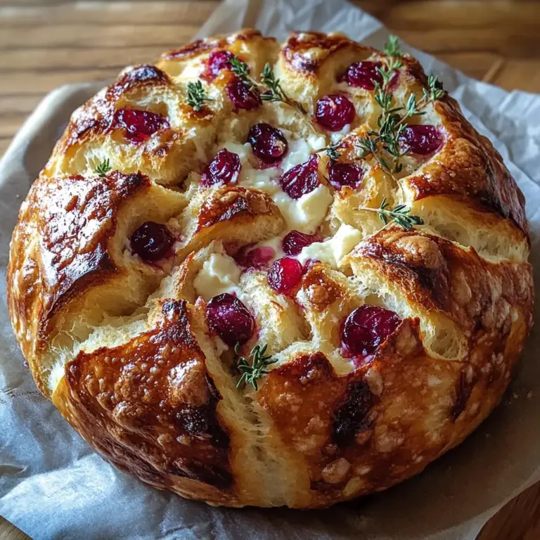 Cranberry Goat Cheese Sourdough