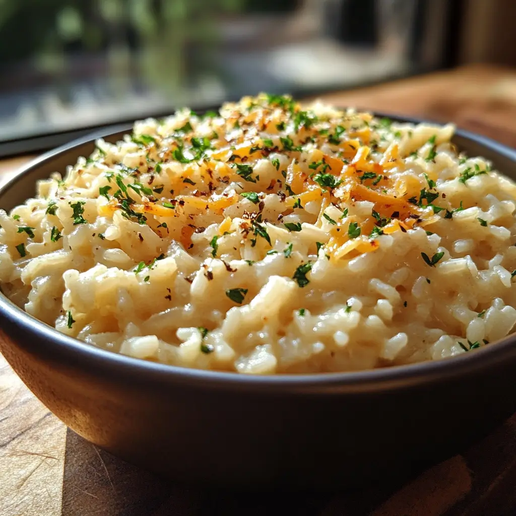 Creamy Cheesy Rice recipe