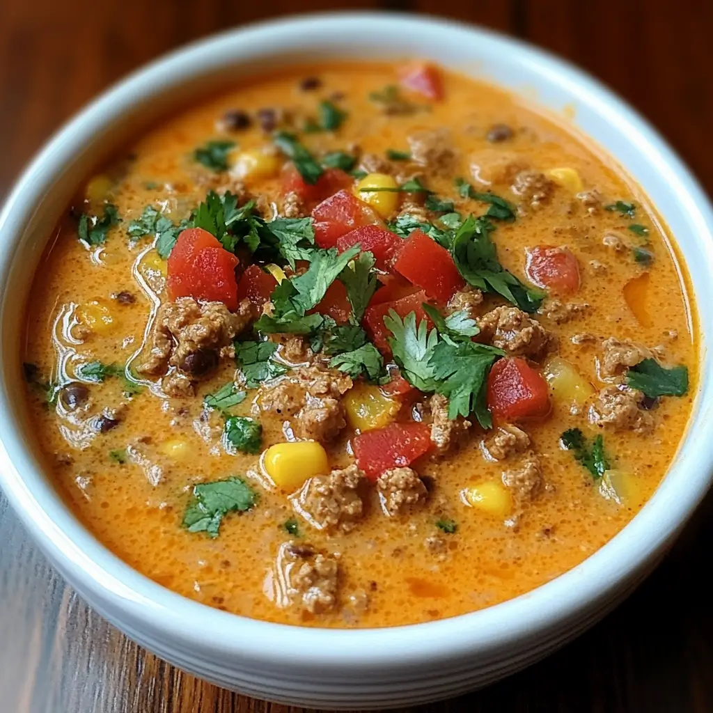 Creamy Chipotle Taco Soup