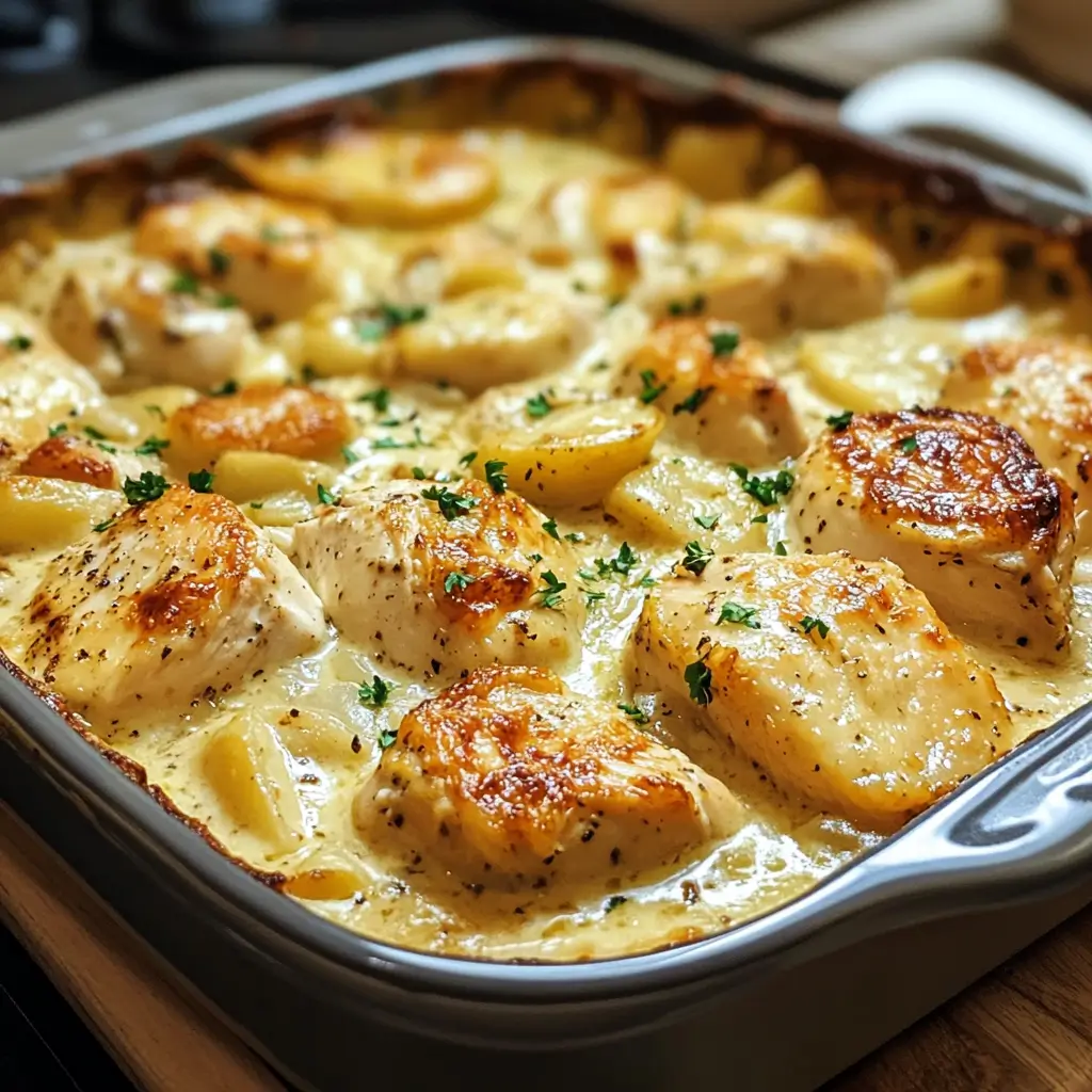 Creamy French Chicken Casserole