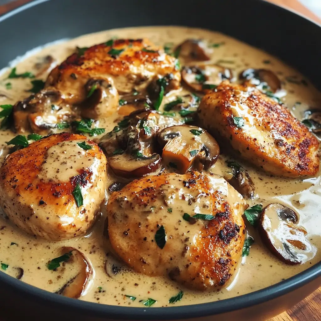 Creamy Mushroom Chicken