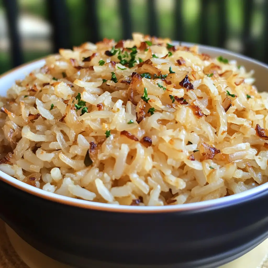 French Onion Rice