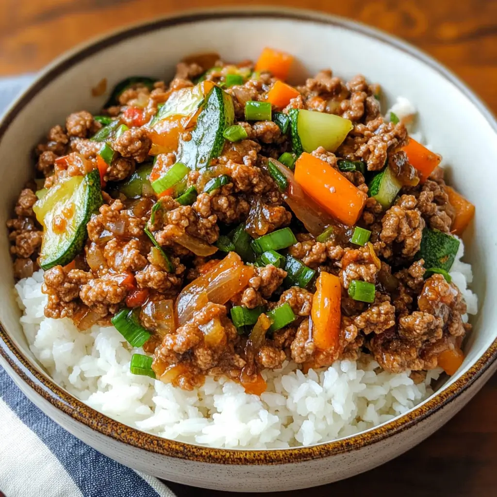 Ground Beef Stir Fry