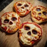 Halloween Pizza Skulls Recipe