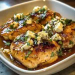 Hot Honey Feta Chicken Dish