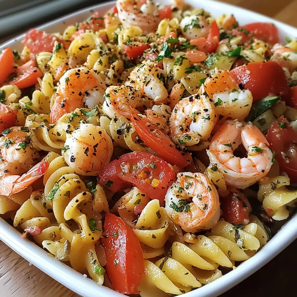 Irresistible Summer Seafood Pasta Salad