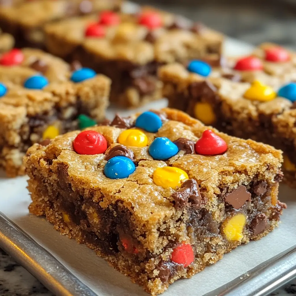 Monster Cookie Bars