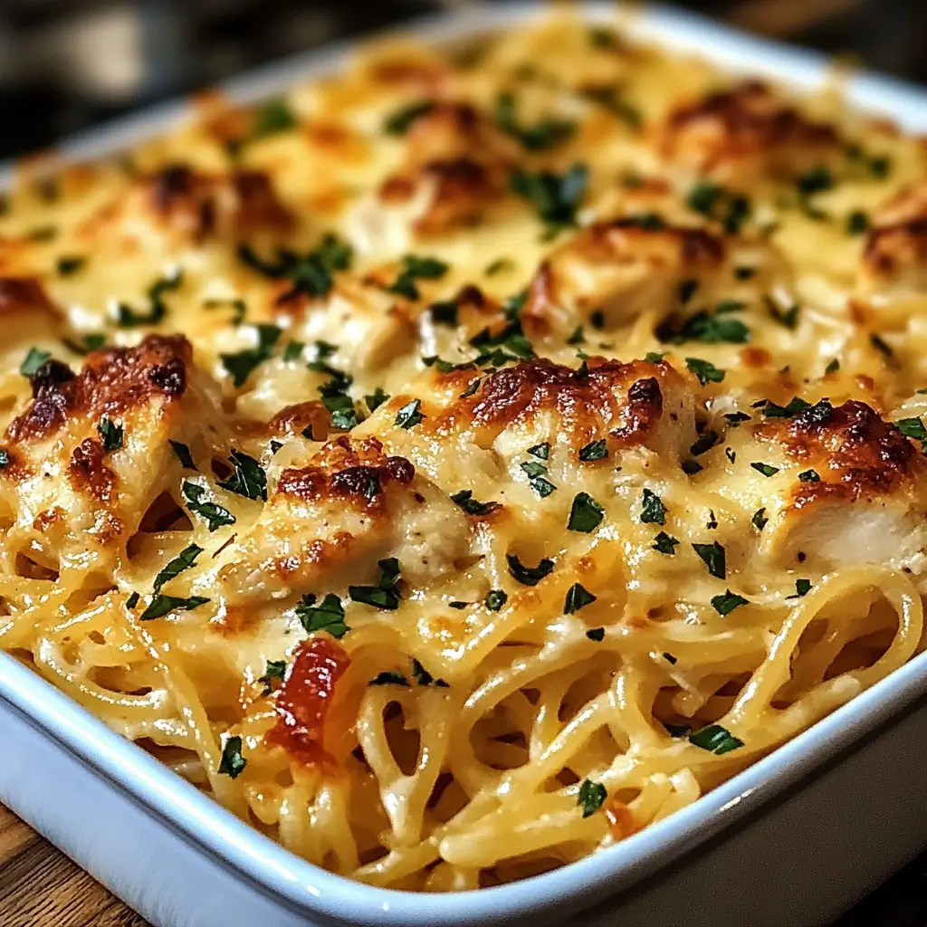 Monterey Chicken Spaghetti Casserole Recipe
