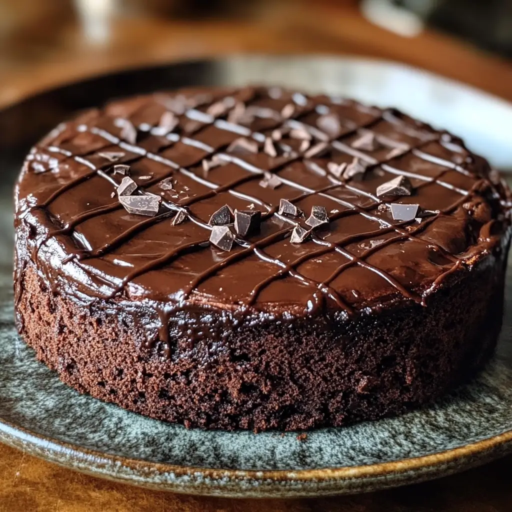 Mouthwatering Chocolate Brownie Cake