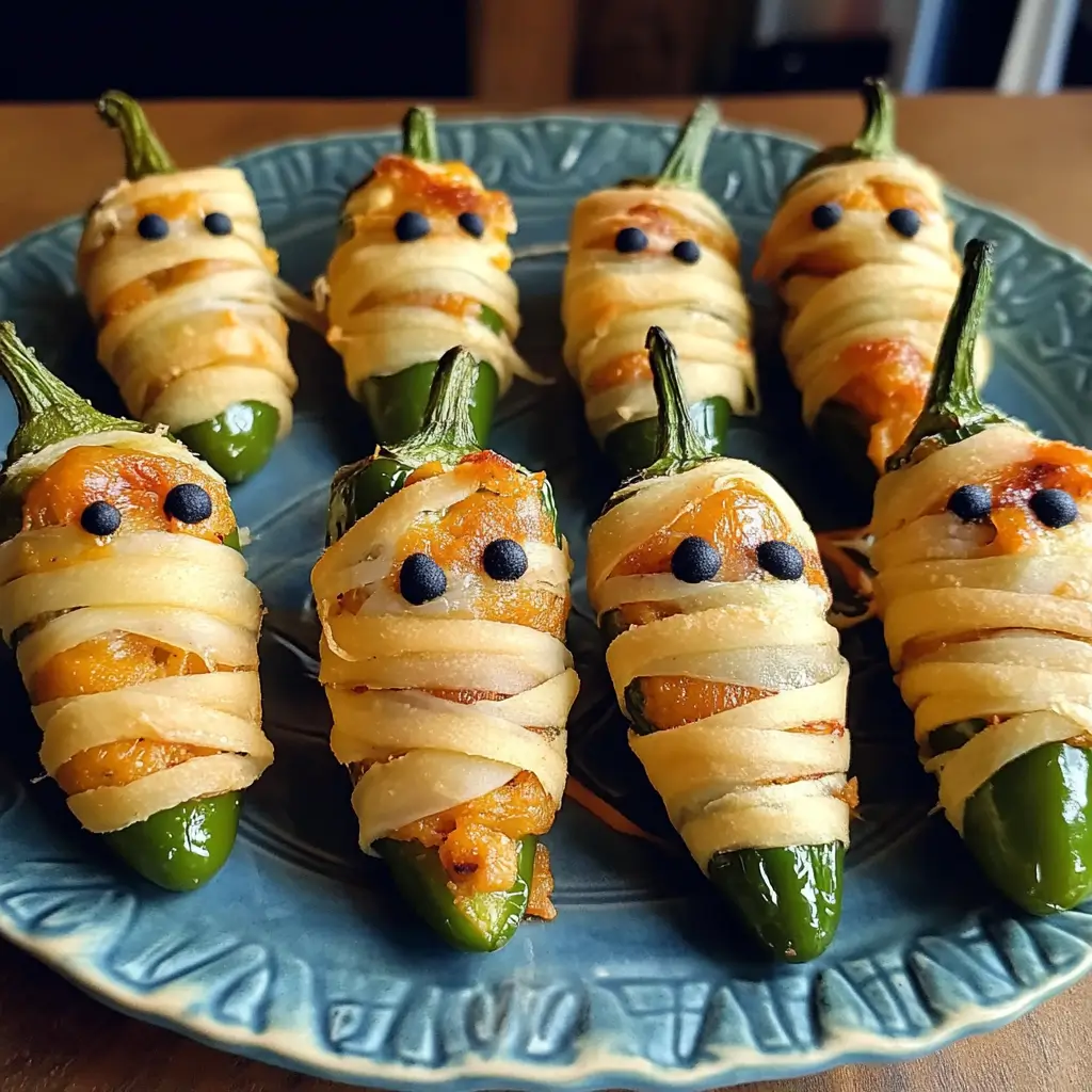Mummy Jalapeño Poppers