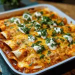 Ranch Chicken Enchiladas