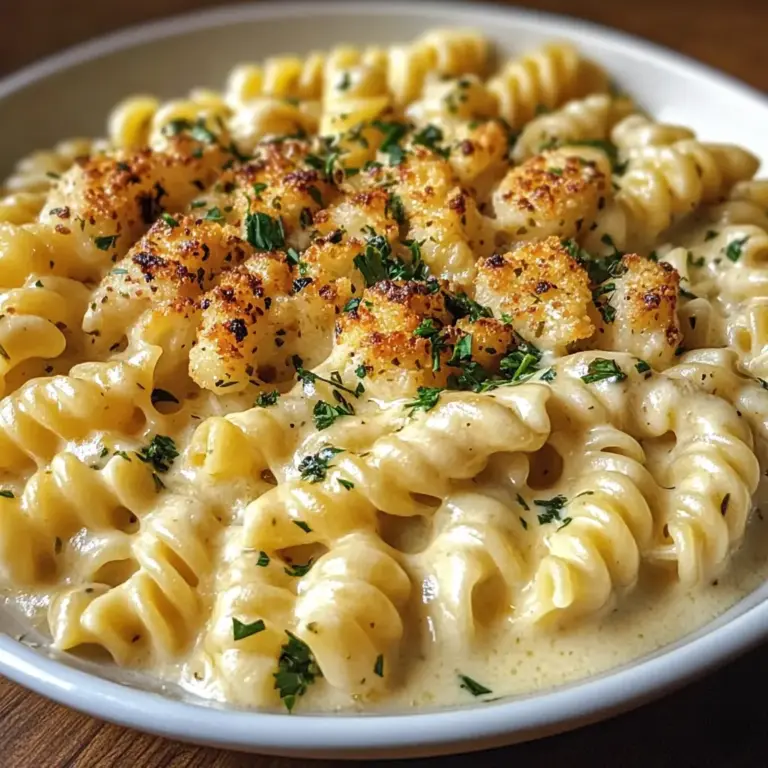 Rotini Cheesy Italian Herb Alfredo