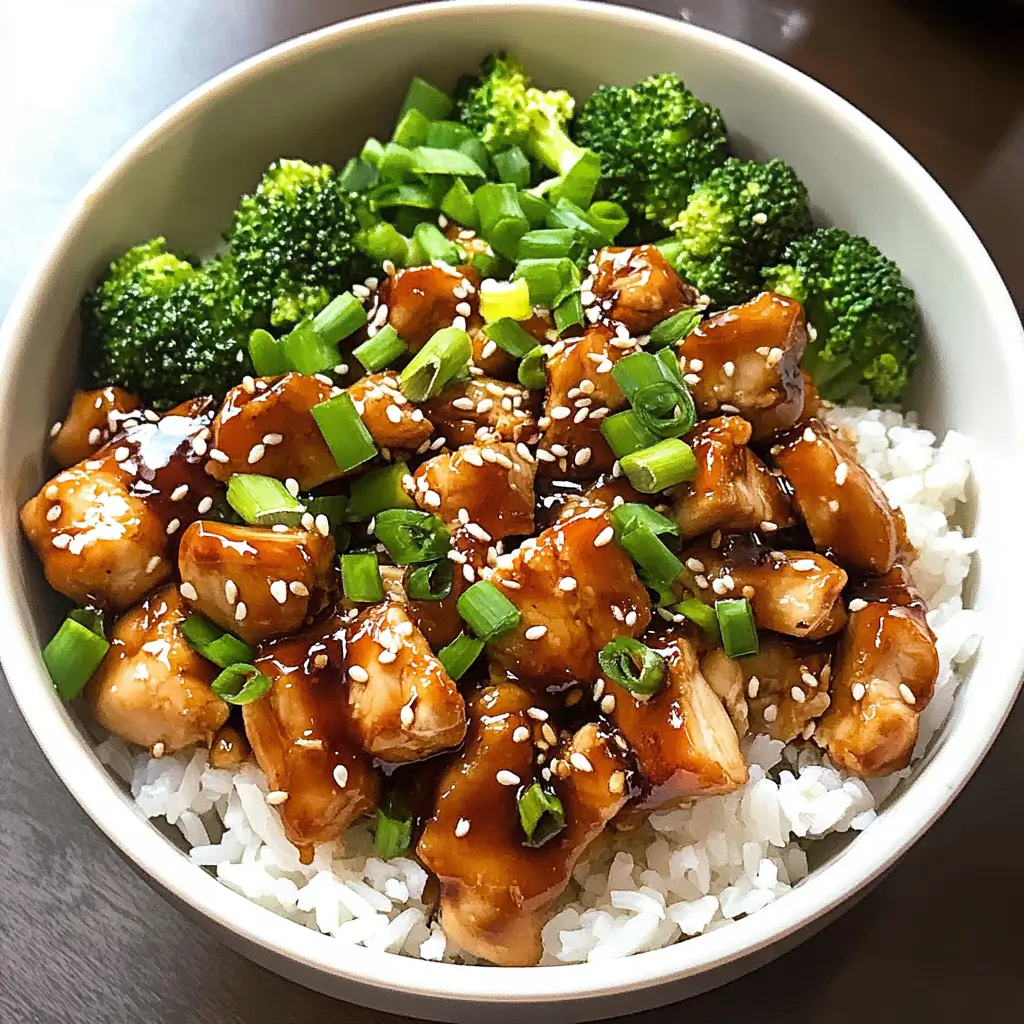 Teriyaki Chicken Rice Bowls