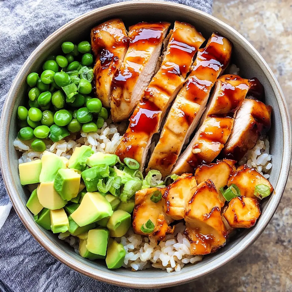 Teriyaki Chicken and Rice Bowls