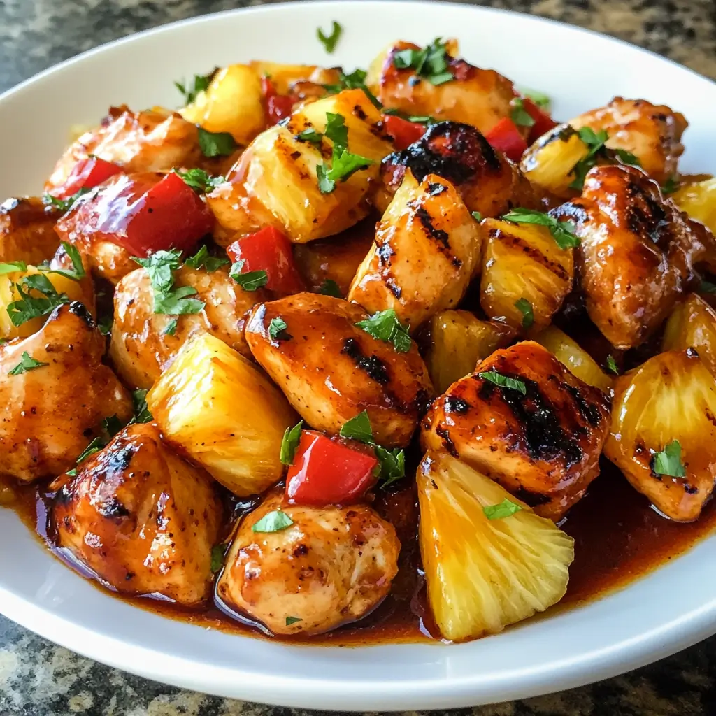 Barbecue Pineapple Chicken