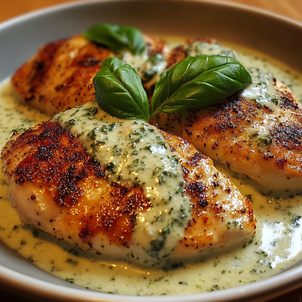 Basil Cream Chicken