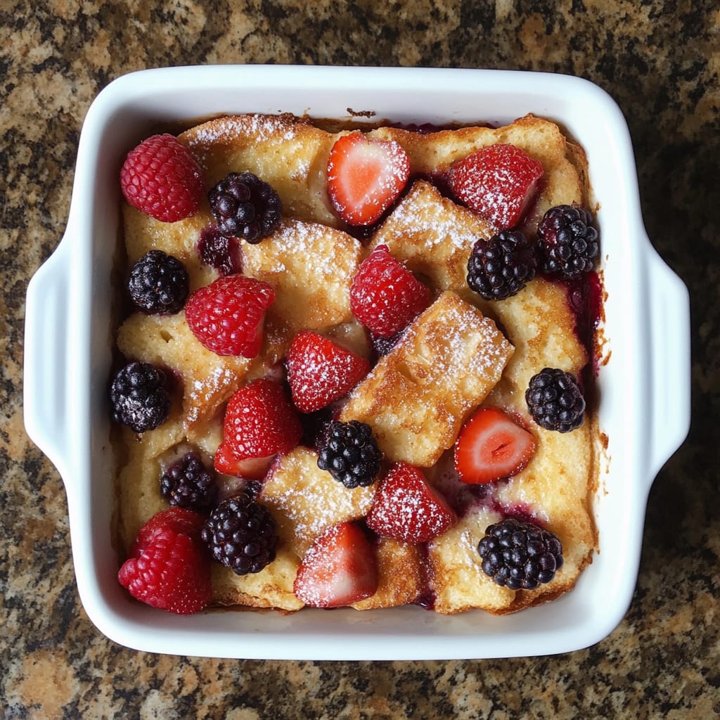 Berry French Toast Casserole