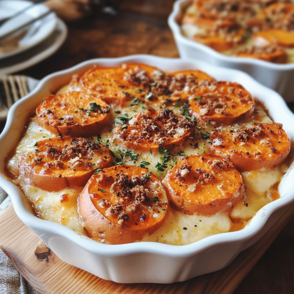Best Scalloped Sweet Potatoes