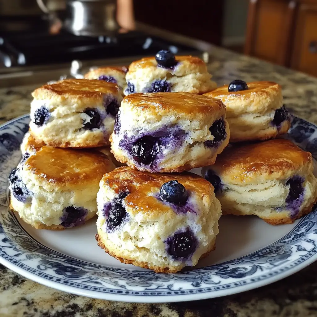 Blueberry Biscuits