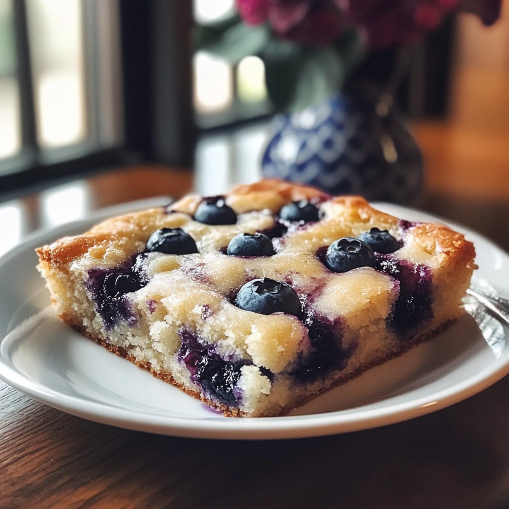 Blueberry Buttermilk Breakfast Cake