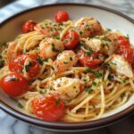 Buttered Lobster Pasta with Cherry Tomatoes